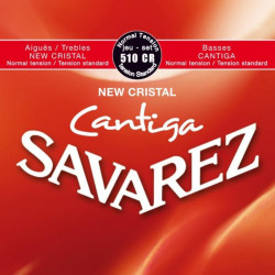 Savarez Cordas Guit. Clássica 510CR New Cristal Cantiga Tensão Normal