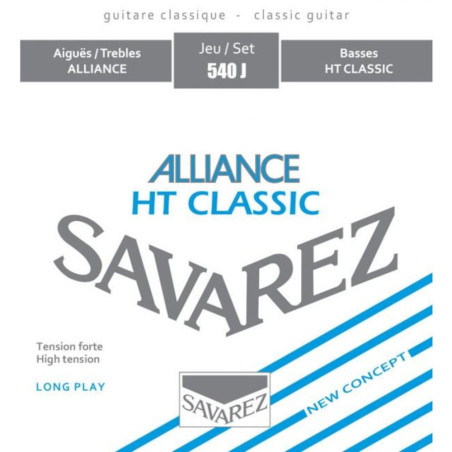 Savarez Cordas Guit. Clássica 540J Alliance HT Tensão Alta