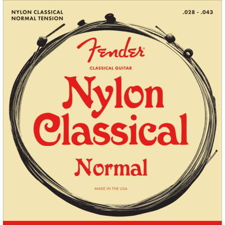 Fender Classical/Nylon Guitar Strings Tie-End