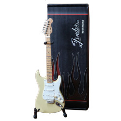 Axe Heaven Guitarra em Miniatura - Fender Cream Strat