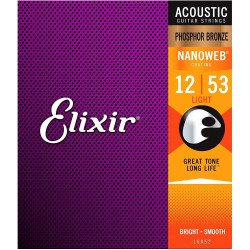 Elixir 012-053 Phosphor Bronze Acoustic