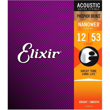 Elixir 012-053 Phosphor Bronze Acoustic
