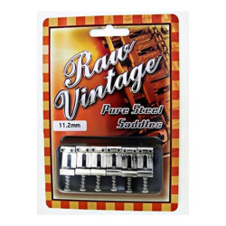 Raw Vintage Pure Steel Saddles 11.2mm