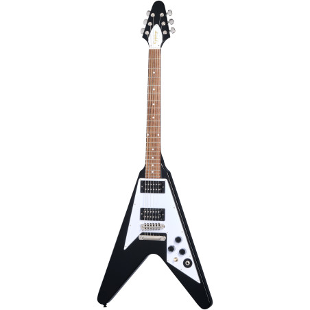 Epiphone Kirk Hammett 1979 Flying V, Ebony