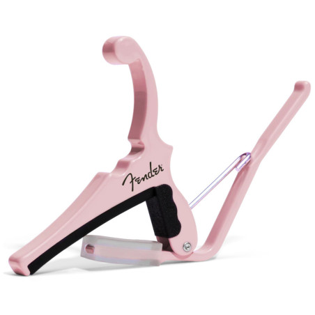 Kyser x Fender Quick-Change Electric Guitar Capo - Shell Pink