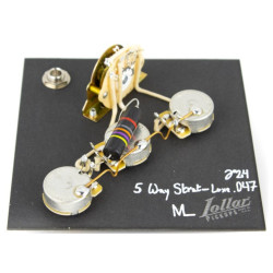 Lollar Pickups 5-Way Strat Pre-Wired Kit 047uF