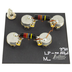 Lollar Pickups Les Paul Pre-Wired Kit Long Shaft  .022uF