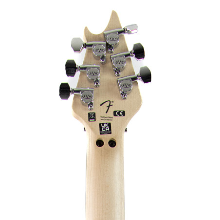 EVH Wolfgang Special Striped, Red, Black, and White