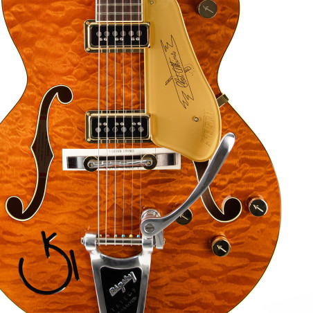 Gretsch G6120TGQM-56 Lim. Ed. Quilt Classic Chet Atkins Hollow, Roundu