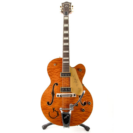 Gretsch G6120TGQM-56 Lim. Ed. Quilt Classic Chet Atkins Hollow, Roundu