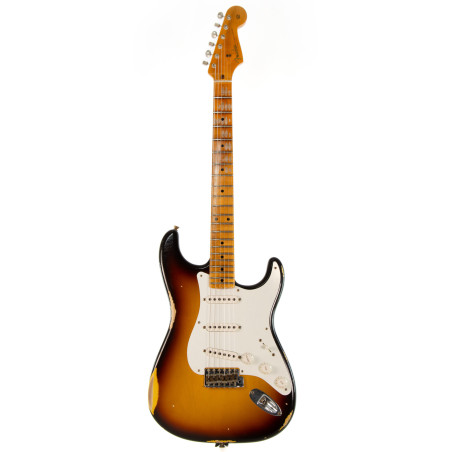 Fender Custom Shop 58 Strat Relic, Faded Aged Chocolate 3TS
