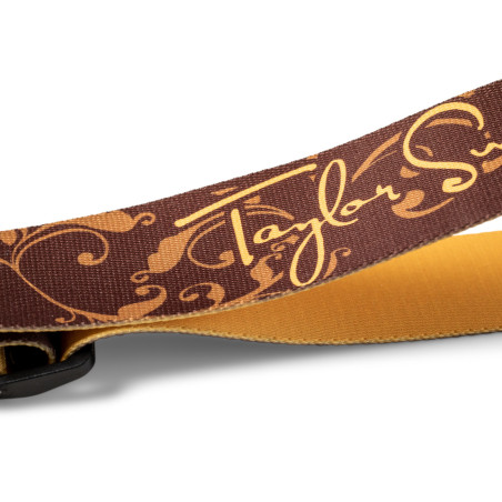 Taylor Swift Signature Guitar Strap - Brown Suede