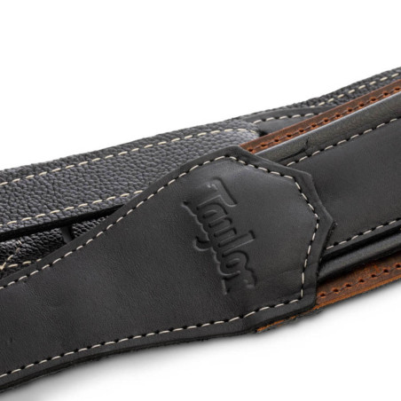Taylor Correia Couro American Dream, 6,3cm, Castanho/Preto