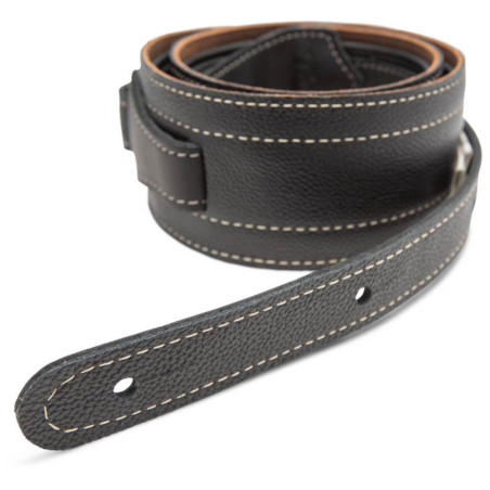Taylor Correia Couro American Dream, 6,3cm, Castanho/Preto