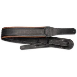Taylor Correia Couro American Dream, 6,3cm, Castanho/Preto