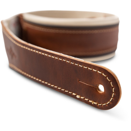 Taylor Correia de Couro Renaissance, Castanho, 6.3cm