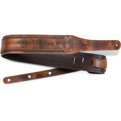 Taylor Correia Couro Fountain, 6,3cm, Castanho Envelhecido