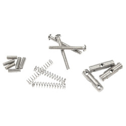 Fender Pure Vintage 64 Telecaster Saddle Kit, Nickel