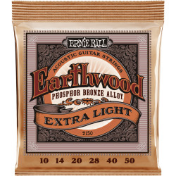 Ernie Ball Cordas Guit. Acústica Earthwood Phosphor Bronze 10-50