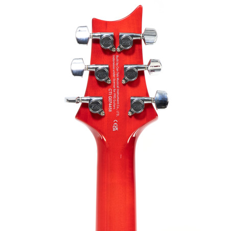 PRS SE Custom 24-08 Quilt, Charcoal Cherry Burst