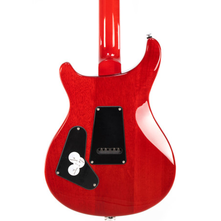 PRS SE Custom 24-08 Quilt, Charcoal Cherry Burst