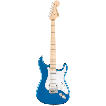 Squier Affinity Stratocaster HSS Pack, Lake Placid Blue, Gig Bag, 15G