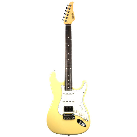 Suhr Classic S RW HSS Vintage Yellow