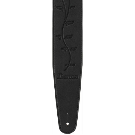 Ibanez Correia de couro sintético GSTL60 - Preto