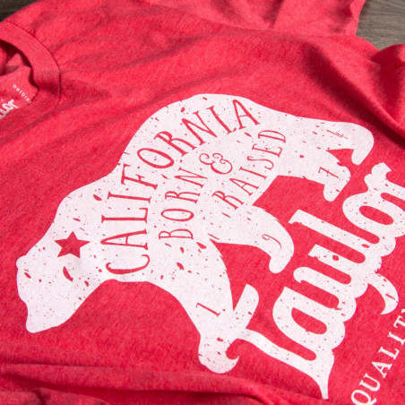 Taylor Men's California Bear T-Shirt - XL