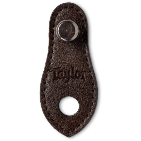 Taylor Leather Straplink Output Jack Adapter, Chocolate Brown