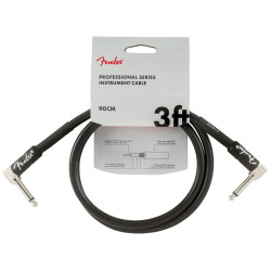 Fender Professional Series Instrument Cable 3', Black