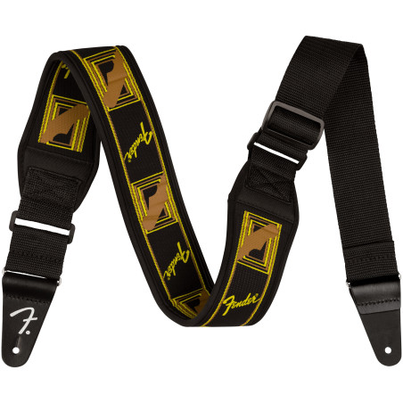 Fender Correia Neopreno Swell, Running Logo, Multicolorido 6.3cm