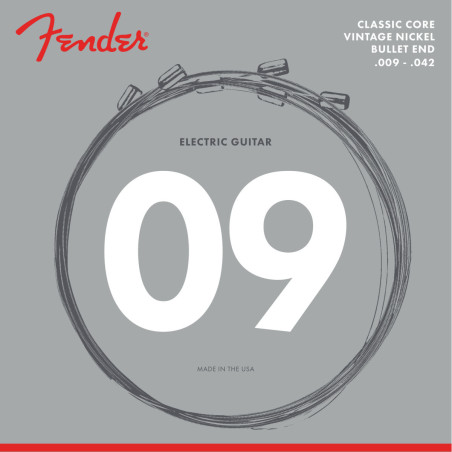Fender Classic Core Electric Guitar Strings .009-.042