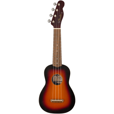 Fender Venice Soprano Ukulele, 2-Color Sunburst