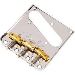 Fender 3-saddle Tele Bridge Top-Load/String-Through