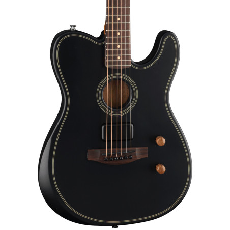Fender Acoustasonic Standard Telecaster, Black
