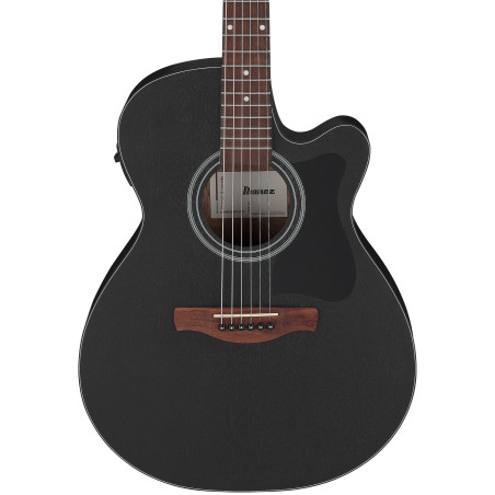 Ibanez VC44CE Weathered Black Open Pore