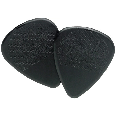 Fender Nylon Picks, 351 Shape, 1.14 mm (12)