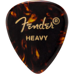 Fender Palhetas de celulóide, Formato 451, Grossas (12)