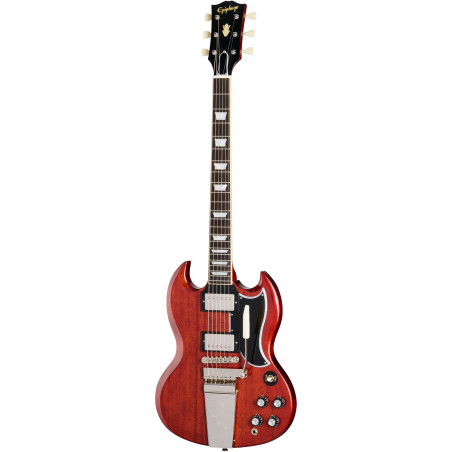 Epiphone IGC 1964 SG Standard Reissue with Maestro Vibrola, Cherry Red
