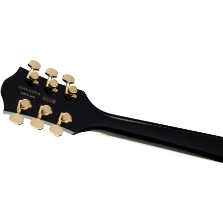Gretsch Broadkaster LX Center Block with String-Thru Bigsby, Black