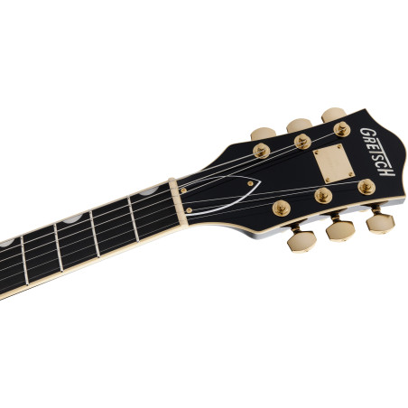 Gretsch Broadkaster LX Center Block with String-Thru Bigsby, Black
