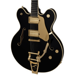 Gretsch Broadkaster LX Center Block with String-Thru Bigsby, Black