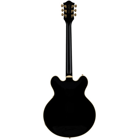 Gretsch Broadkaster LX Center Block with String-Thru Bigsby, Black