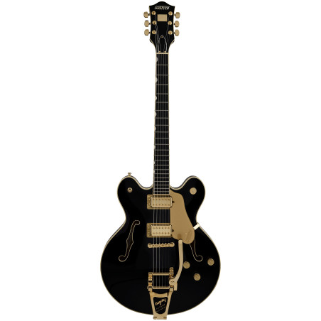 Gretsch Broadkaster LX Center Block with String-Thru Bigsby, Black