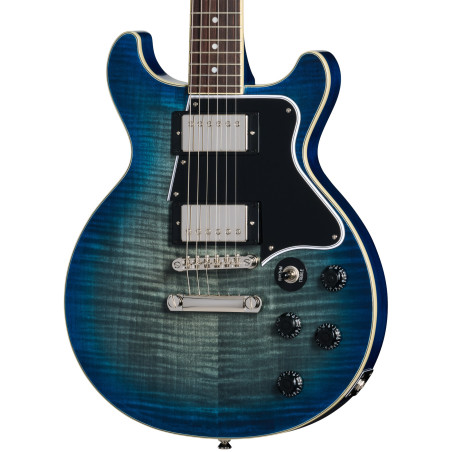Epiphone Les Paul Special Double Cut Figured, Ocean Water