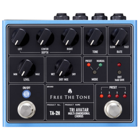 Free The Tone Tri-Avatar TA-2H - Multi-Dimensional Chorus