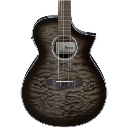 Ibanez AEWC16QA Transparent Black Sunburst