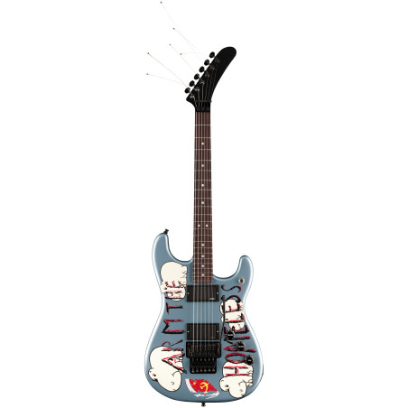 Fender Tom Morello "Arm The Homeless" RW Blue Ice Metallic