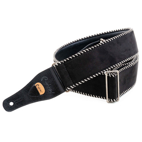 RightOn! Yeehaw Guitar Strap, Black